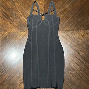 Little Black Bandage Dress